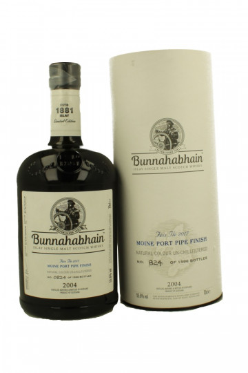 BUNNAHABHAIN Mòine Fies isle 2017 70cl 55.6% OB-