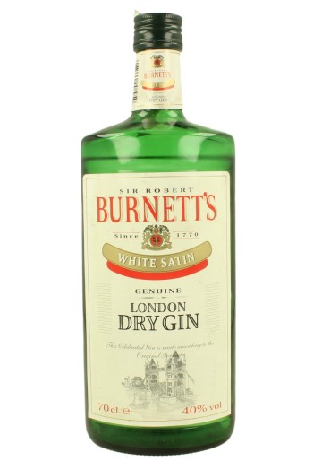 BURNETT'S Gin Bot.90/00's 70cl 40%