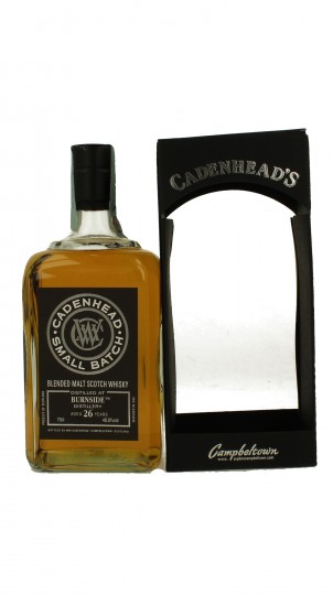 BURNSIDE (Balvenie) 26 years old 1989 2015 70cl 48.8% Cadenhead's - Small Batch