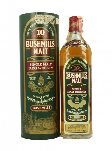 BUSHMILLS 10yo Bot.80's 75cl 40% - Single Malt