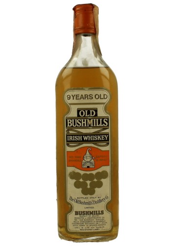 BUSHMILLS 9yo Bot.70's 75cl 43%