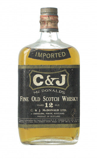 C&J McDonald's 12yo 75cl 43% - Blended