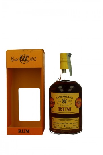 Cacsa Rum 13 years old 2005 2019 70cl 58.6% Cadenhead's Venezuela