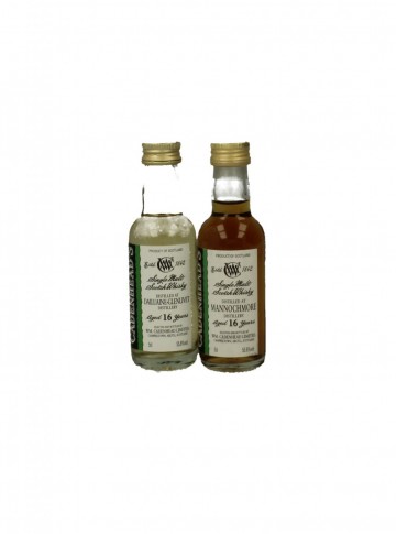 CADENHEAD'S 2x 5cl 2 RARE MINIATURES