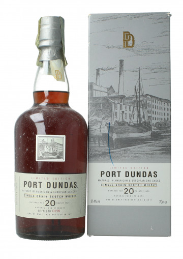 CADENHEAD S PORT DUNDAS SINGLE Grain 20 year old 2011 edition 70cl 57.4%