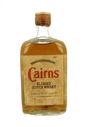 CAIRNS Bot.60/70's 1.75cl 43% Eadie Cairns - Blended