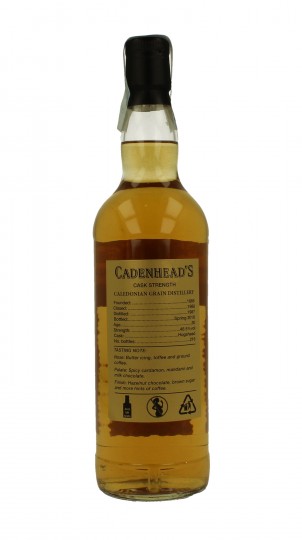 CALEDONIAN 30 Years Old 1987 2018 70cl 48.5% Cadenhead's -