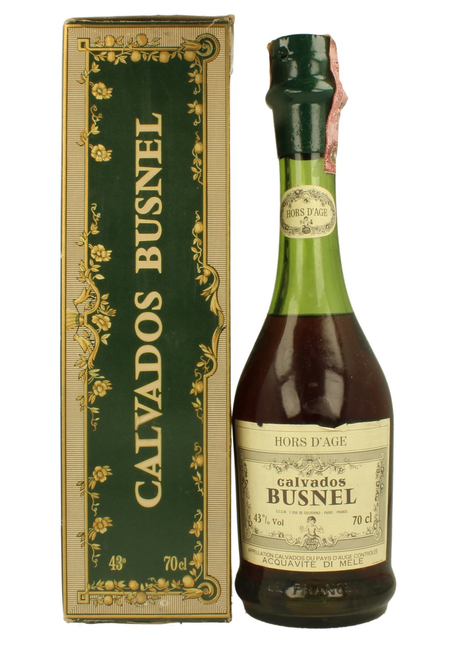 CALVADOS BUSNEL HORS D'AGE 70 CL 43 BOTTLED IN THE 70'S Products