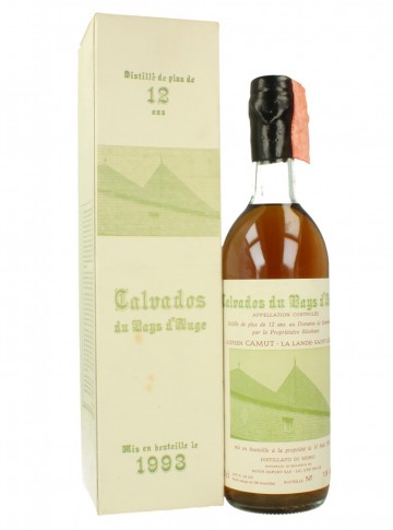 CALVADOS DU PAYS D'AUGE ADRIEN CAMUT  12YO 1981 1993 70CL 41%