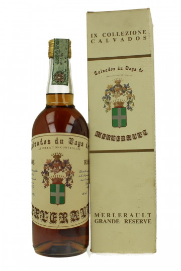 Calvados Merlerault  Grande Reserve Bot in The 90's 70cl 42% Moon Import- IX collection