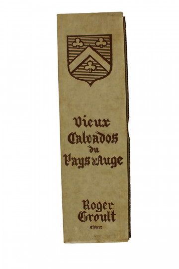 Calvados Reserve Ancestrale Roger Groult du Pais D'auge Bot 60/70's 75cl 41%