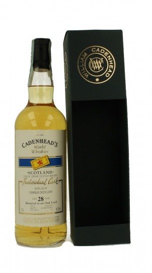 Cambus 28 years old bottled 2016 70cl 46.6% Cadenhead's - World Whiskies