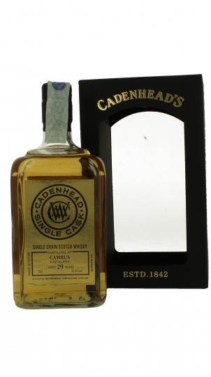 Cambus 29 Years Old 1988 2018 70cl 45.4% Cadenhead's - Single Cask