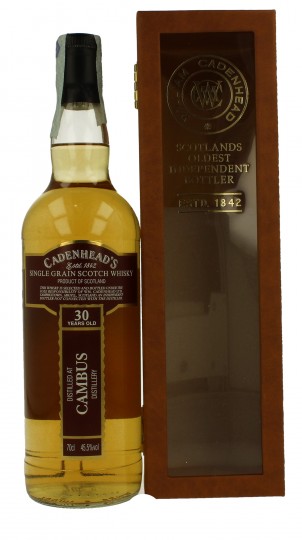 Cambus 30 Years Old 1988 2018 70cl 45.5 % Cadenhead's -