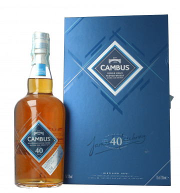 Cambus Grain Scotch whisky 40 year old 1975 70cl 52.7%