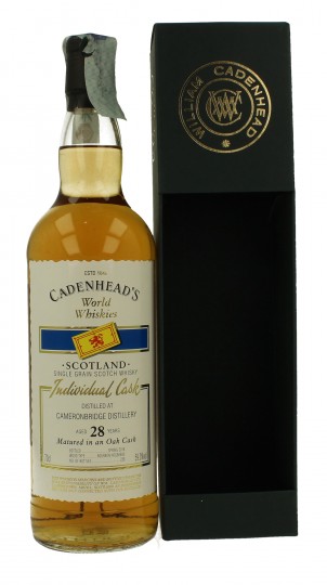 CAMERONBRIDGE 28 years old bottle 2018 70cl 59% Cadenhead's - World Whiskies