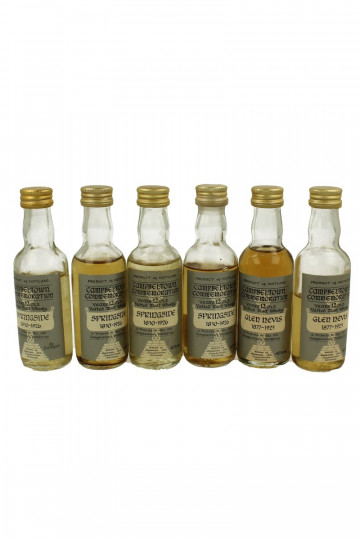 CAMPBELTOWN  Commemoration Old Distilleries 48x 5cl 48 VERY RARE MINIATURES