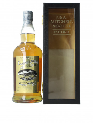CampbelTown loch  Scotch whisky 30 Years Old 70cl 40% Springbank Distillers
