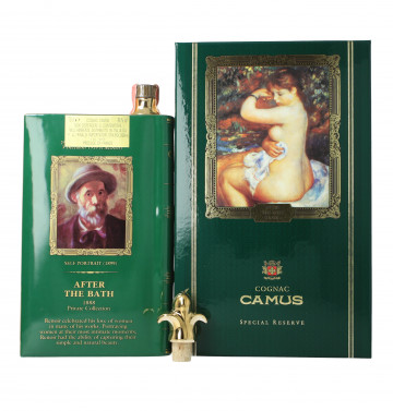 Camus Cognac Bottled 1980 circa 70cl 40% OB-Ceramic Decanter  The Bath