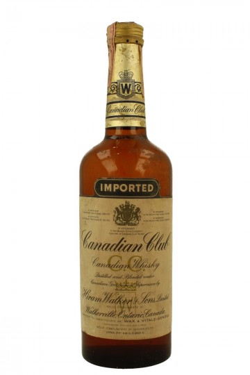 CANADIAN CLUB (2 bottles) bot 60/70's 2x 75cl 43% Hiram Walker