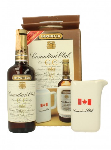 CANADIAN CLUB 6 years old 75cl 40% With Jug