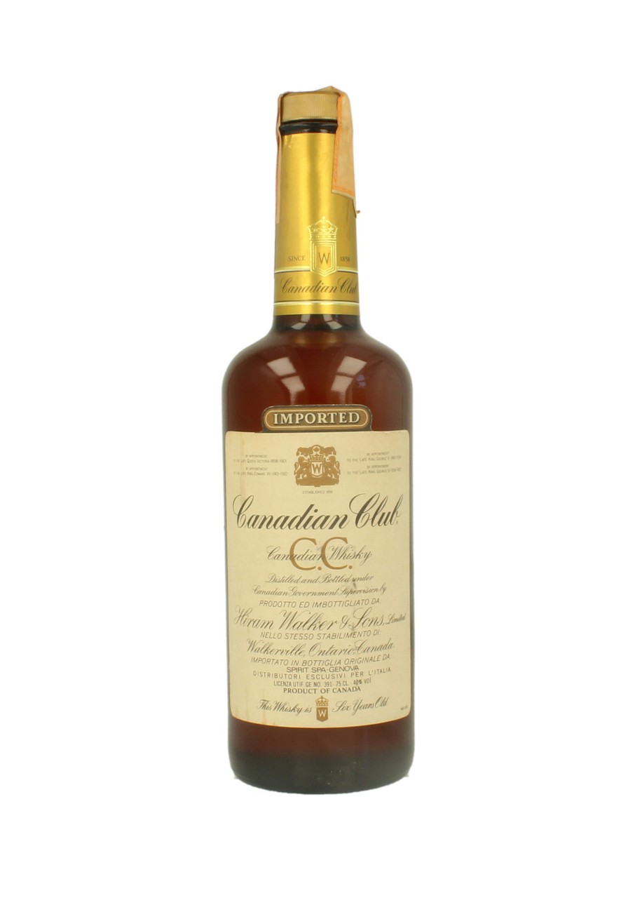 CANADIAN CLUB 75cl 43% Hiram & Walker - Products - Whisky Antique, Whisky &  Spirits