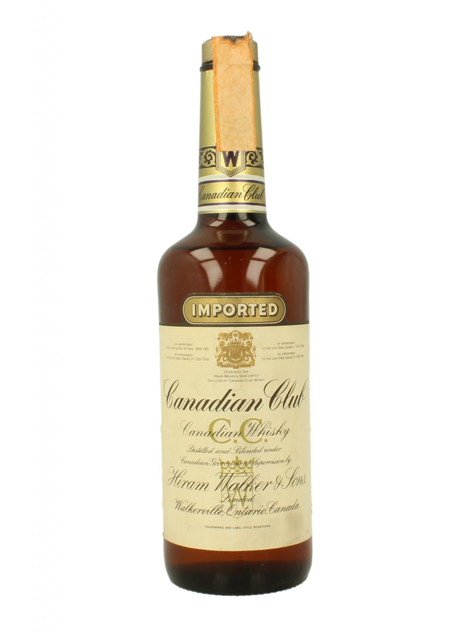 CANADIAN CLUB Bot.80's 75cl 43% Hiram & Walker - Products