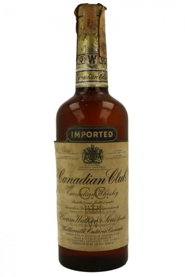 CANADIAN CLUB   Bot.80's 75cl  43% Hiram & Walker