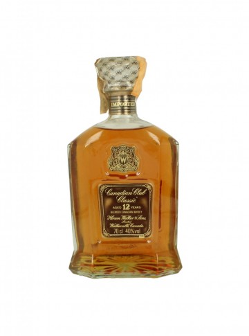 CANADIAN CLUB   DECANTER  12 YO 70 CL 40 %