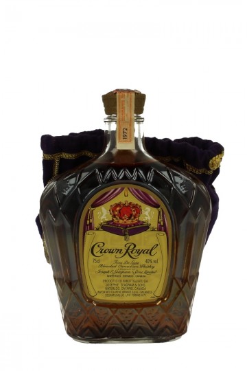 CANADIAN Mix of 4 bottles Old Crown 70cl and 75cl