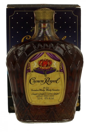 CANADIAN Mix of 4 bottles Old Crown 70cl and 75cl