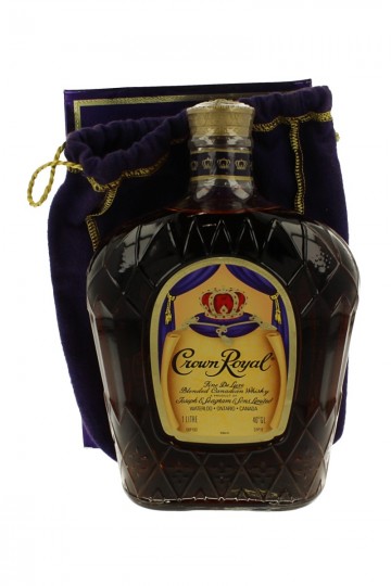 CANADIAN Mix of 4 bottles Old Crown 70cl and 75cl