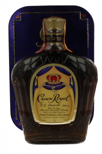 CANADIAN Mix of 4 bottles Old Crown 70cl and 75cl