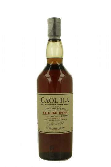 CAOL ILA 10 Years Old 1999 2010 70cl 61.9% OB- Feis Ile 2010 cask 305646