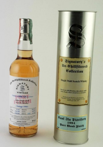 CAOL ILA  10yo 1994 2004 70cl  46% Signatory