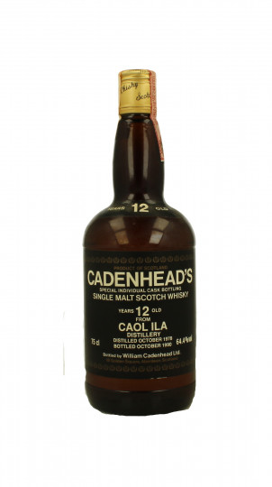 CAOL ILA 12 years old 1978 1990 75cl 64.4% Cadenhead's