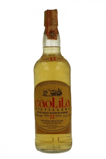 CAOL ILA 12yo 75cl 43% OB- Bulloch Lade-Bonfanti import