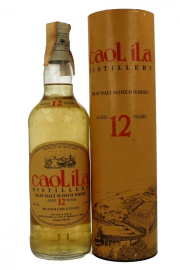 CAOL ILA 12yo 75cl 43% OB- Bulloch Lade-Bonfanti import