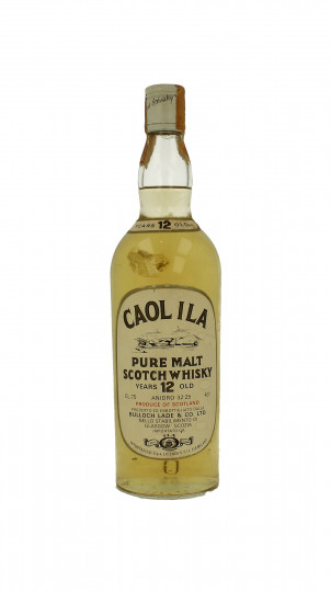 CAOL ILA 12yo bot 60/70's 75cl 43% OB - Bulloch Lade