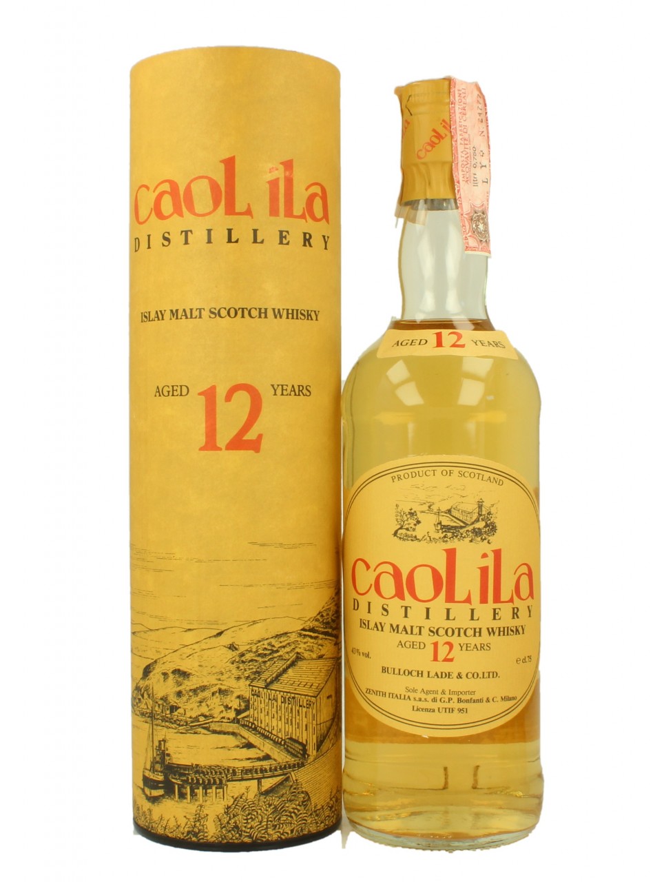 CAOL ILA 12yo Bot.80's 43% OB - Zenith Imp. - Products - Whisky