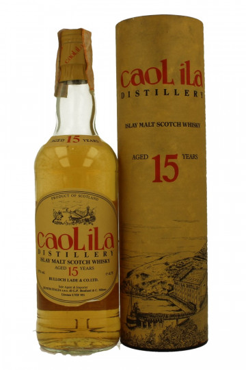 CAOL ILA 15 years old - Bot.70's-80's 75cl 57% OB  - Zenith Bonfanti Import