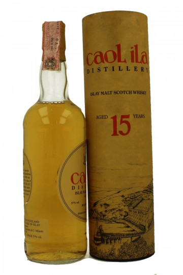 CAOL ILA 15 years old - Bot.70's-80's 75cl 57% OB  - Zenith Bonfanti Import