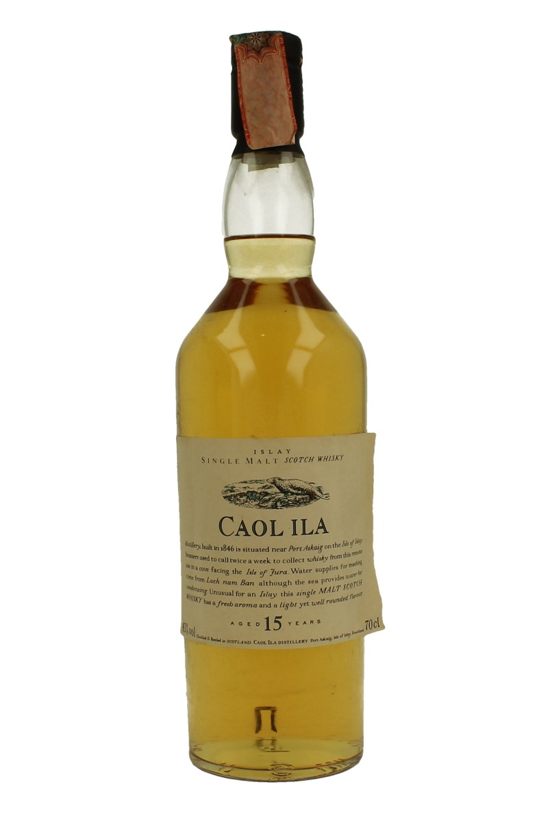 CAOL ILA 15yo Bot.90's 70cl 43% OB - Flora & Fauna - Products