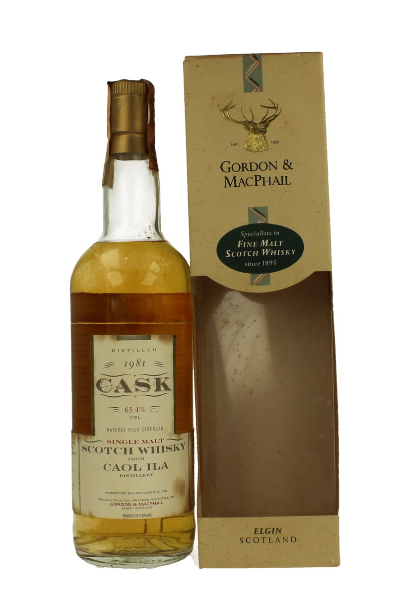 CAOL ILA 1981 1996 70cl 63.4% Gordon MacPhail - Products - Whisky