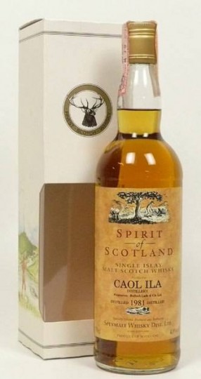 CAOL ILA 1981 70 CL 40% SPIRIT OF SCOTLAND - Products - Whisky