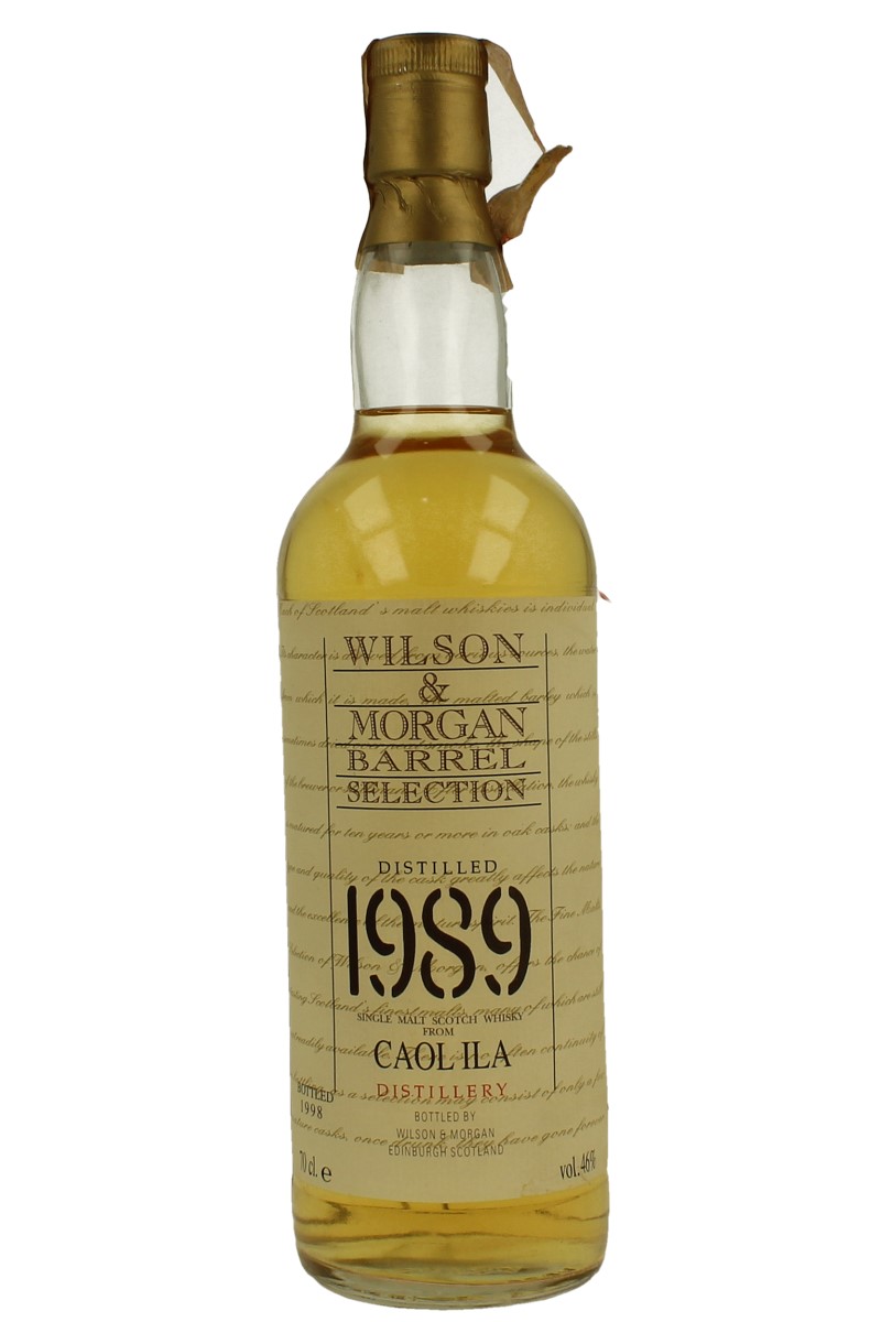 CAOL ILA 1989 1998 70cl 46% Wilson & Morgan - Products - Whisky
