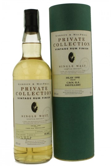 CAOL ILA 1990 2005 70cl 45% Gordon MacPhail-Private collection Rum  Wood Finish