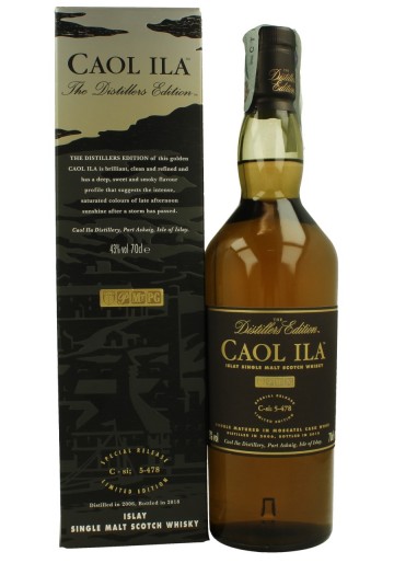 CAOL ILA 2006 2018 70cl 43% OB - Distillers Edition