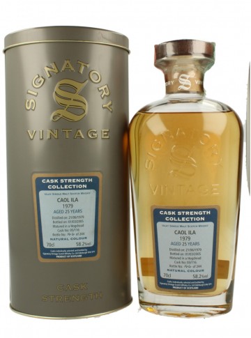 CAOL ILA 25yo 1979 2005 70cl 58.2% Signatory  - Cask Strength #05/116