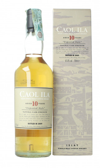 Caol Ila Islay  Scotch Whisky 10 year old 2009 edition 70cl 65.8% OB-Unpeated